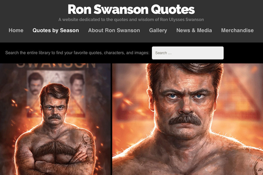 Swanson Quotes Website